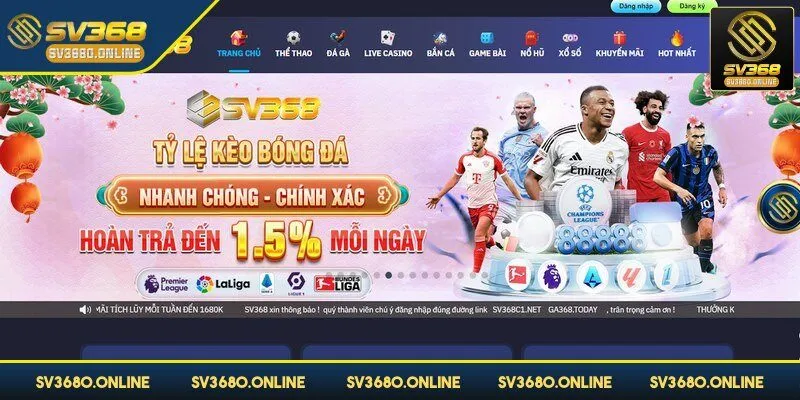 Các thao tác để trở thành đại lý SV368 dễ dàng